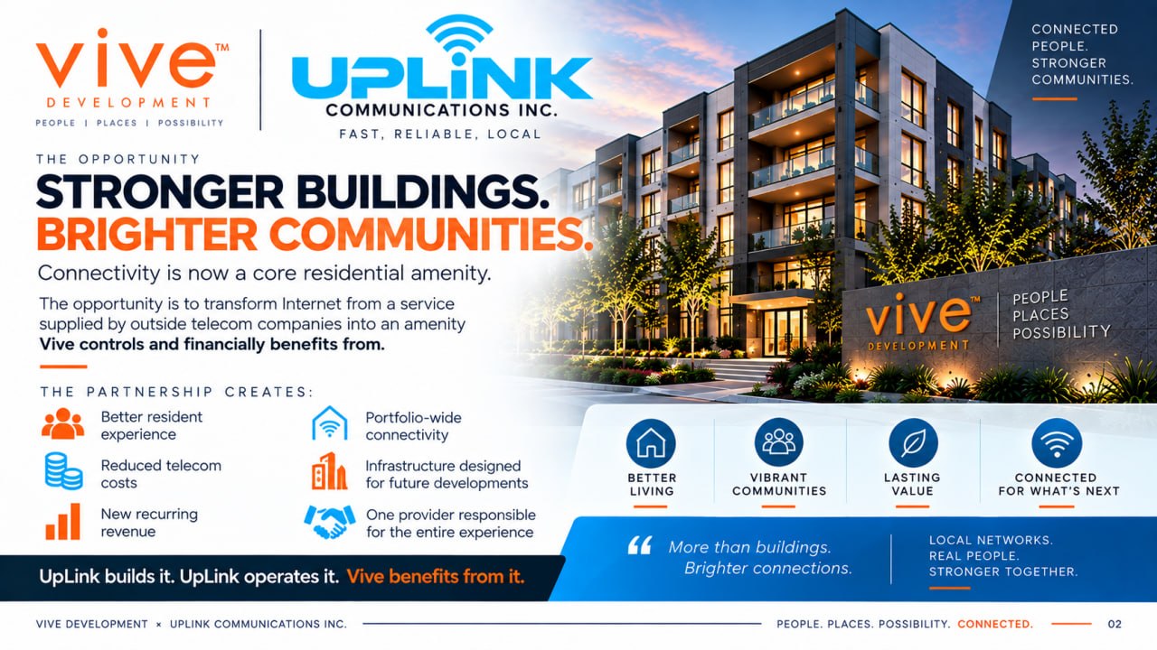 Slide 2 — Stronger buildings, brighter communities